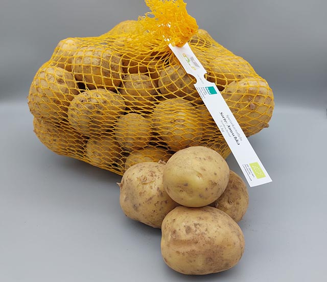 Bio-Frühkartoffeln festkochend Anuschka Sorte: 🥔